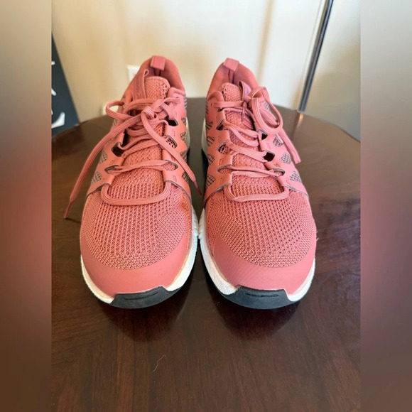 Reebok Womens Fusion Fleaweave Rust Safety Shoes Size 10.5 Wide - Picture 2 of 9